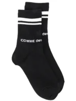 Comme Des Garçons chaussettes à logo imprimé