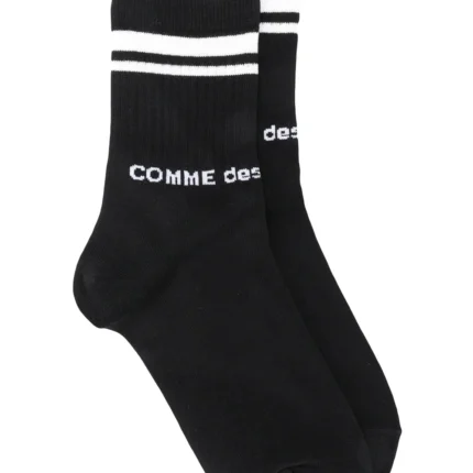 Comme Des Garçons chaussettes à logo imprimé