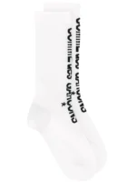 Comme Des Garçons chaussettes à logo imprimé