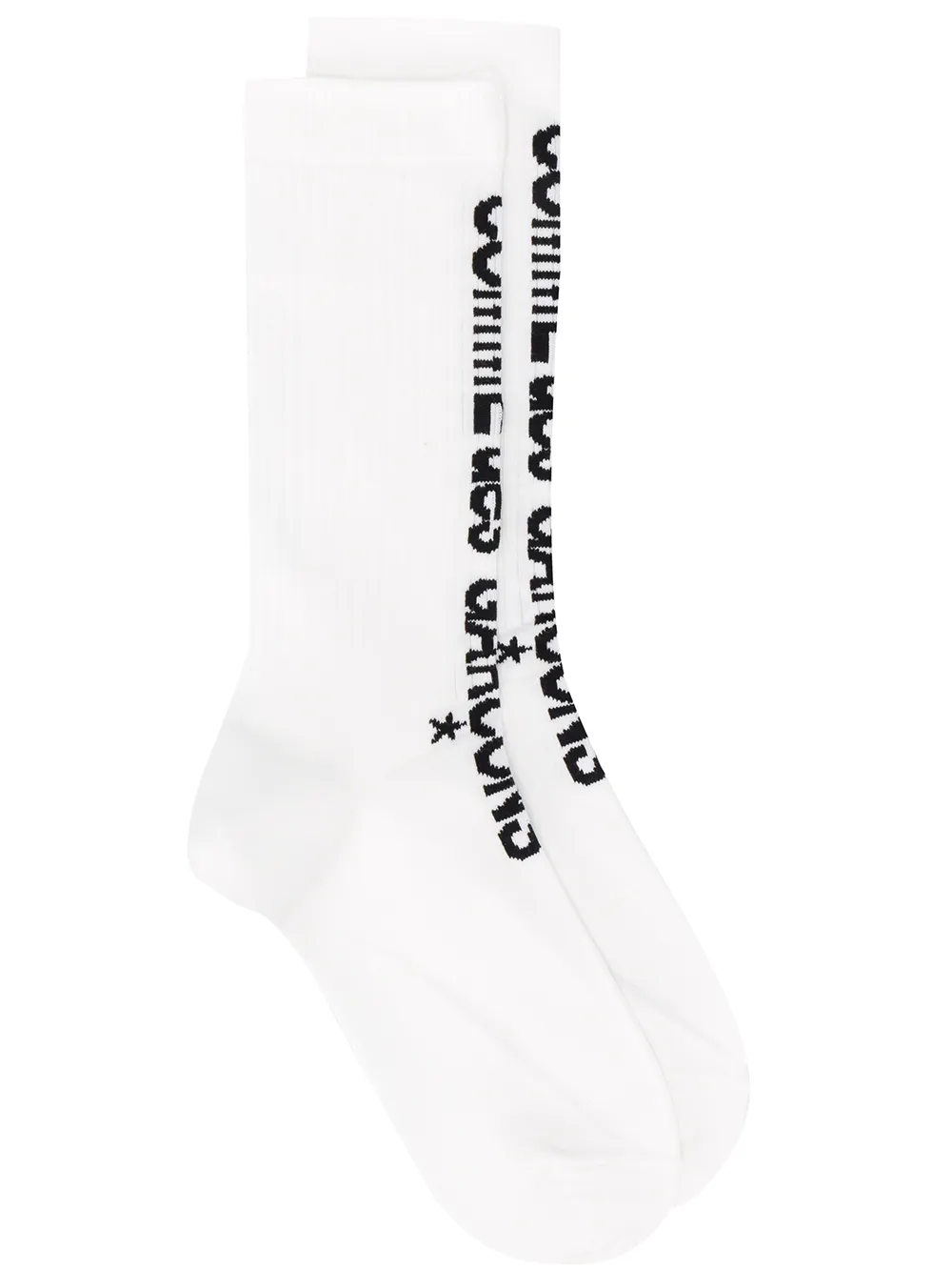 Comme Des Garçons chaussettes à logo imprimé Comme Des Garçons chaussettes à logo imprimé