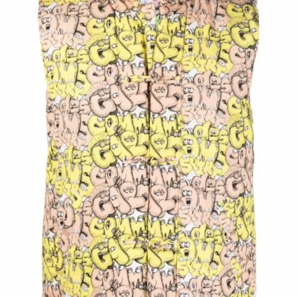 Comme Des Garçons Gilet imprimé logo x Kaws Shirt