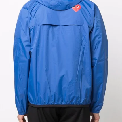 Comme Des Garçons Play x Veste à capuche pull K-Way