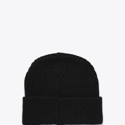 BONNET CÔTELÉ CDG NOIR