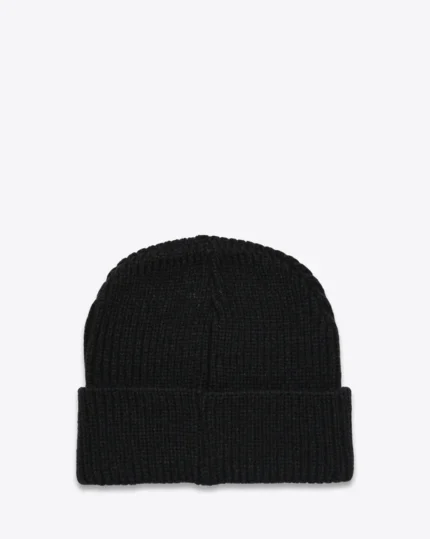 BONNET CÔTELÉ CDG NOIR