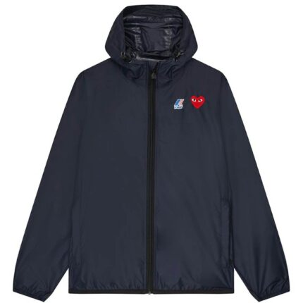 Veste zippée Comme des Garçons PLAY Play x K-Way Claude
