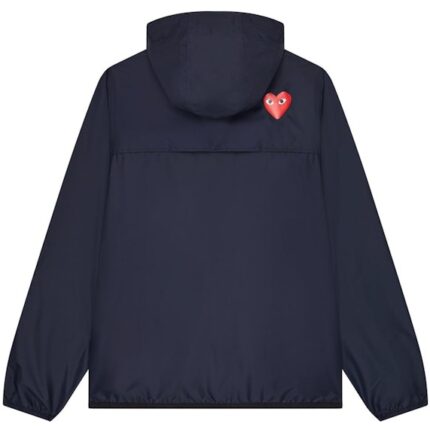 Veste zippée Comme des Garçons PLAY Play x K-Way Claude