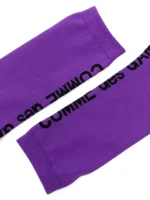 Comme Des Garçons chaussettes à logo intarsia - Image 2