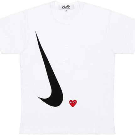 Comme Des Garcons X Nike T-Shirt White