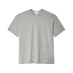 T-shirt à manches courtes CDG Shirt Forever Basic Hem Logo GRIS - Image 2