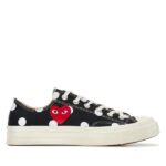 Comme des Garçons Play Chuck 70 Low Polka Dot (Noir) - Image 2