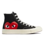 CONVERSE BIG HEART MONTANTES (NOIR) - Image 2