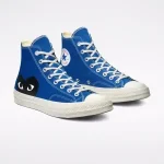 CONVERSE BLACK HEART BLEU MONTANTE