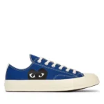 CONVERSE BLACK HEART BLUE LOW TOP - Image 2