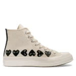 CONVERSE MULTI HEARTS MONTANTES BLANCHES - Image 2
