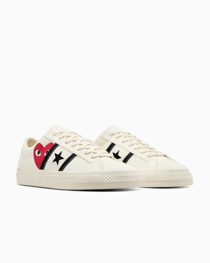 Converse x CDG PLAY One Star Academy Pro (Blanc)