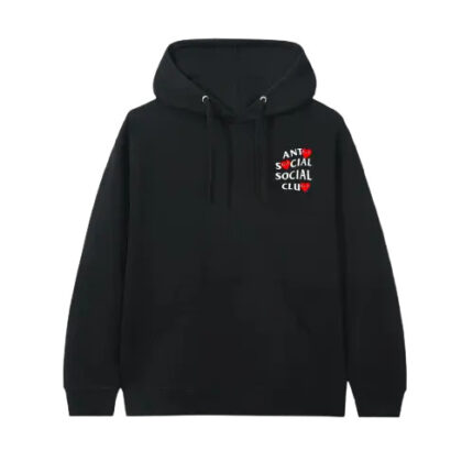 ASSC X COMME des GARCONS Sweat à capuche Noir