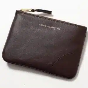 Comme Des Garcons Wallet Brown