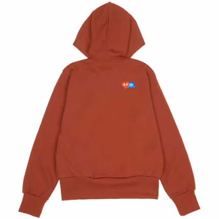 Comme des Garçons x Invader Double Wappen Zip Up Hoodie | Sweat à Capuche Zippé Premium