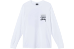 Stussy x CDG Dot LS Manches Longues Blanc - Image 2