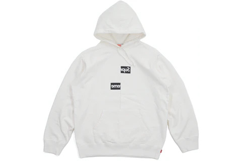 Sweat à capuche Supreme CDG avec logo Box Split Sweat à capuche Supreme CDG avec logo Box Split