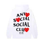 Sweat à capuche Anti Social Social Club x CDG