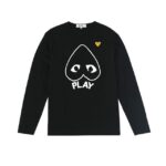 Sweat-shirt CDG Homme avec Logo Cœur Jaune - Image 2