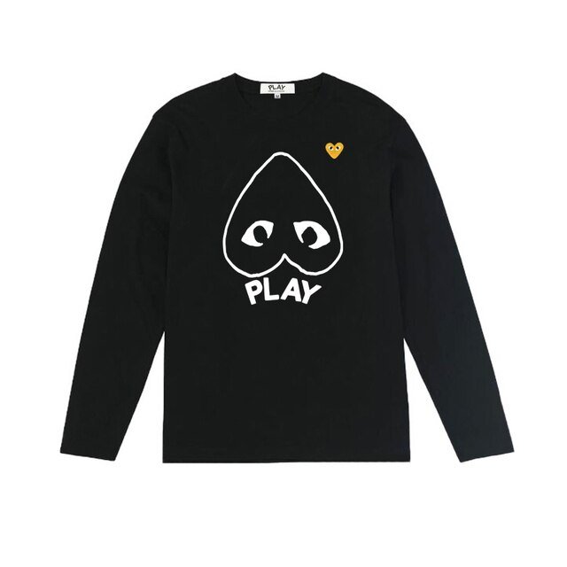 Sweat-shirt CDG Homme avec Logo Cœur Jaune Sweat-shirt CDG Homme avec Logo Cœur Jaune