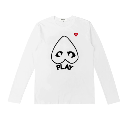 Sweat-shirt à manches longues CDG Homme Femme